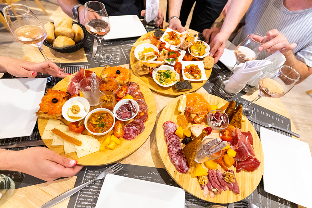 restaurant vacances st cyprien planche tapas